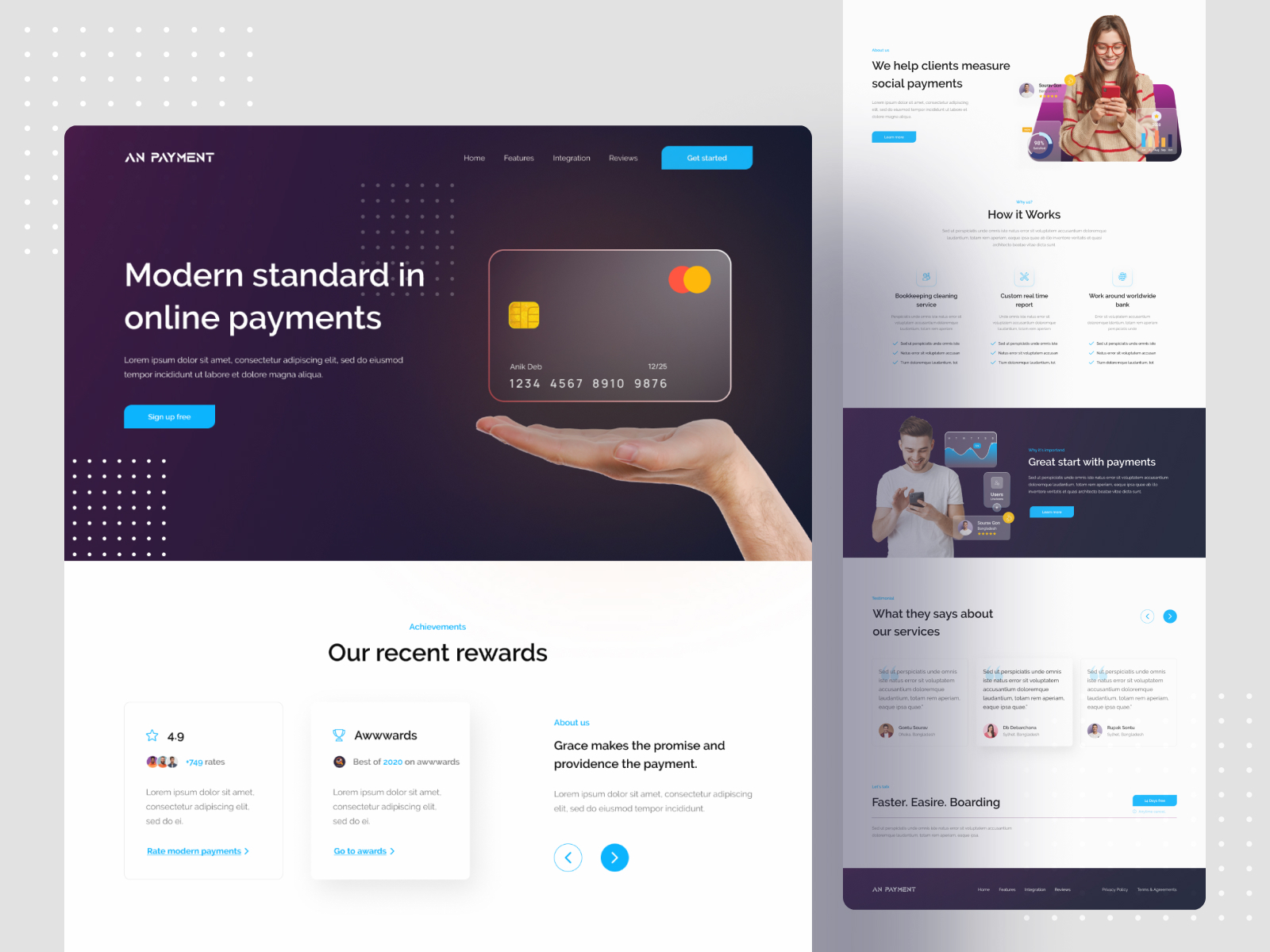 Payment Web Ui Exploration By Anik Deb On Dribbble