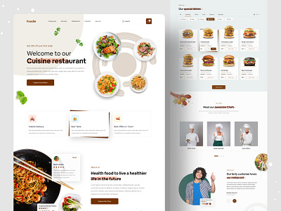 Restaurant Web UI Exploration || 2021