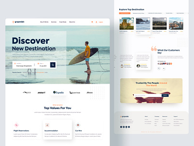 Travel Agency Landing Page