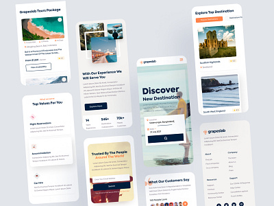 Travel Agency Web Responsive