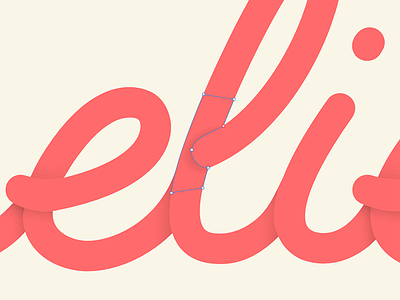 ...eli... customtype handlettering illustration lettering monoline type typography wip workinprogress