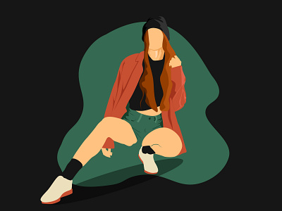 Fashion Style Flat illustration v1.2