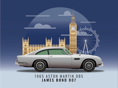1965 Aston Martin DB5 - Bond 007