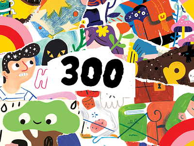 EPISODE 300 of THE CREATIVE PEP TALK PODCAST! andy j miller art creative career creative pep talk creativity design illustration lettering podcast podcast art