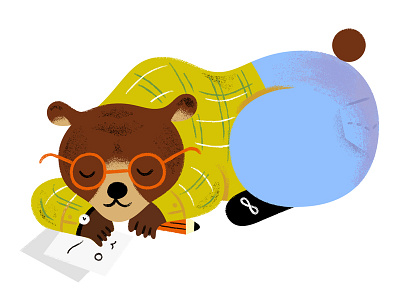 Creative Pep Talk Podcast Ep 069 - Rest Pt 3 with Brandon Rike bear creative pep talk glasses podcast sleep