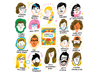 128 - Solving Creative Block with 18 SUPER SPECIAL GUESTS! creative pep talk podcast