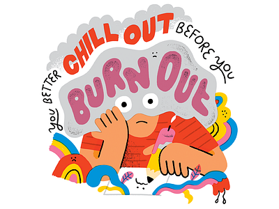 129 - How to Remedy Creative Burnout burn out creative pep talk design illustration