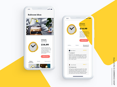 Daily UI#012 E-Commerce Shop app clock daily ui e commerce home mobile review shop shopping