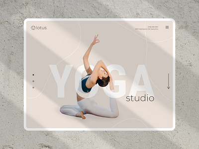 Yoga Studio | Landing page