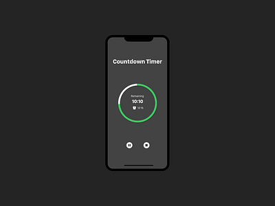 Daily UI Challenge 014 Timer adobe xd daily 100 challenge daily ui 014 dailyui dailyui 014 dailyuichallenge ui ux xd xddailychallenge