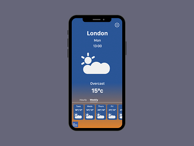 DailyUI 037 - weather