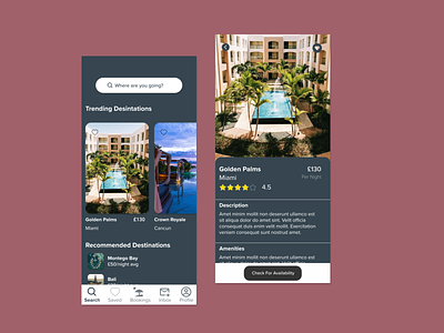 Daily UI 067 - Hotel Booking daily 100 challenge daily ui daily ui 067 daily ui challenge dailyui dailyuichallenge figma ui ux