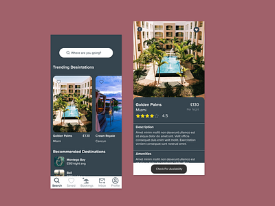 Daily UI 067 - Hotel Booking