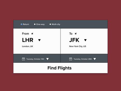 Daily UI 068 - Flight search daily 100 challenge daily ui daily ui challenge dailyui dailyuichallenge figma flight flight search ui ux