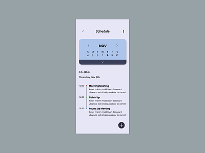 Daily UI 071 - Schedule daily 100 challenge daily ui daily ui 071 daily ui challenge daily071 dailyui dailyuichallenge figma schedule