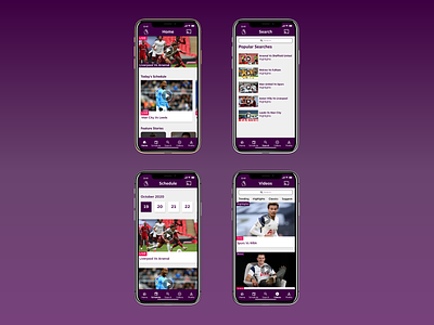 Premier League Streaming App adobe xd concept design design football premier league sports streaming streaming streaming app streaming online streaming service streamingsetup