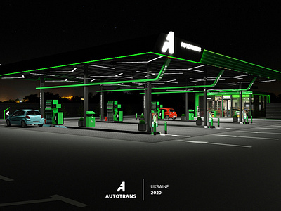 Gas station "AUTOTRANS"