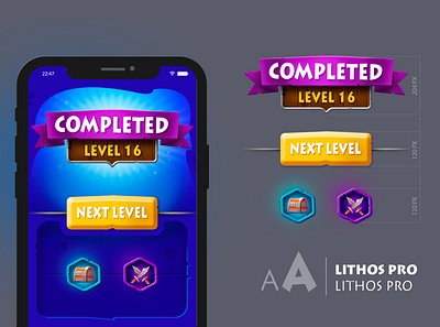 Game concept app design icon illustration ui ux игра приложение