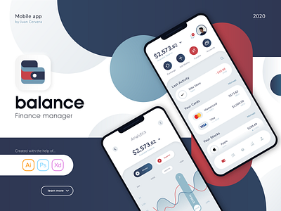 Balance App (UI/UX Desing) app design finance finance app mobile app mobile design ui ui design uiux uxdesign