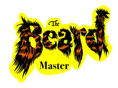 The Beard Master barba barber beard bearded branding comics design icon illustration illustrazione logo master vector