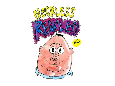 Neckless reckless beard bearddonts comic art comics design illustration style