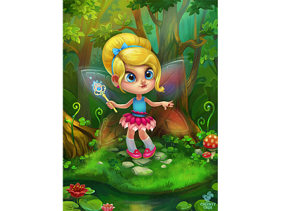 Fairy character illustration