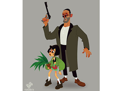 The Professional / Леон character design