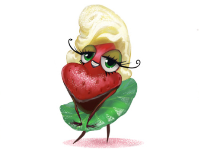 Food characters animation candy cartoony character design illustration visdev