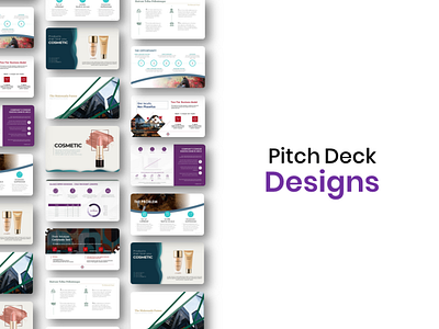 Pitch Deck Designs business deck design graphic pitch point power powerpoint
