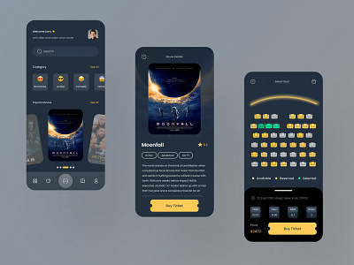 Movie Reserve Ticket App