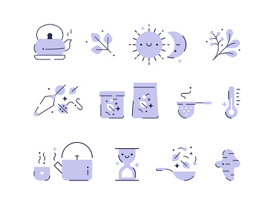 Hora del tecito icon icon design icon set illustration tea tea time
