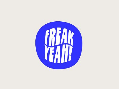 Because It’s Friday 👽 badge badge design blue freak illustration logo palm tree shane harris sticker stickers surfing type typography vibes