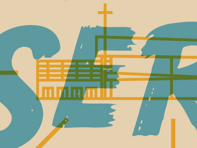 Why I Serve church icons illustration line lines serve