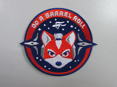 The Starfox Patch Lives! barrel roll creative south fox nasa nintendo patch pin shane harris space starfox super team deluxe