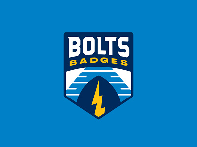 Bolts Badges badge blue bolts bolts badges chargers football icon illustration lightning logo los angeles nfl san diego shane harris