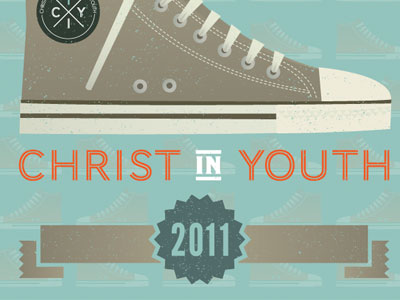 CIY blue shoe