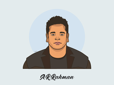 A.R.Rahman - Vector Art adobe illustrator cc arrahman character character design fanart graphic design illustration illustration art indian portrait art portrait illustration vector vector art vector illustration