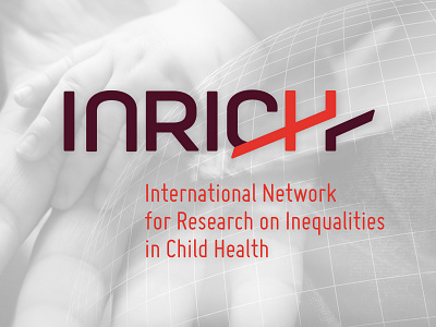 Inrich logo doctors logo red research science