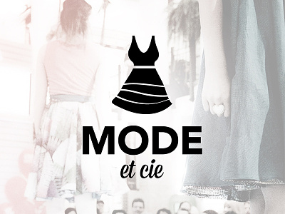 Mode & Cie black dress fashion logo