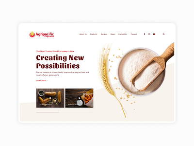 Food Website Design