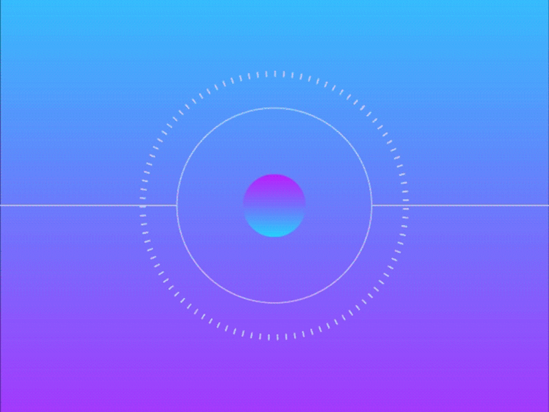 Gradient Circle Animation 2d animation 2d art after effects aftereffects animated animated gif animated logo animation animation 2d circles design digital art gradient gradients illustration shapes simple animation