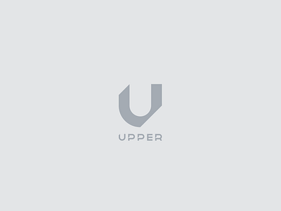 U — Upper design letter logo logotype mark minimal monogram symbol u