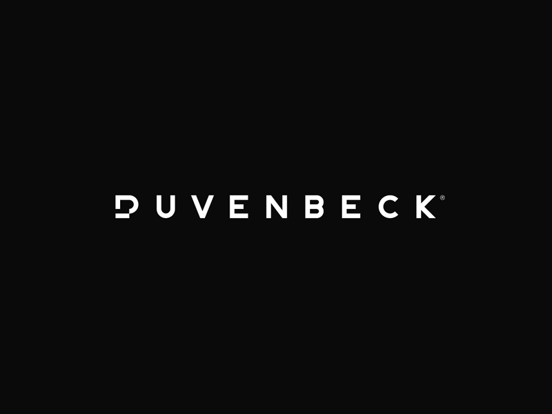 Duvenbeck brand brandlogo brandmark d grid idea identity logistik logo rebrand wordmark