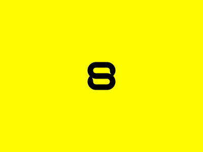 Snapchat chat concept logo mark minimal monogram redesign s snapchat symbol yellow