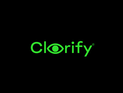 Clarify branding creative design logo symbol