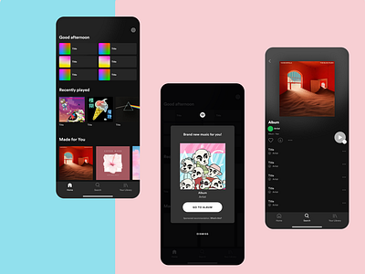 Daily UI Design: Music Streaming