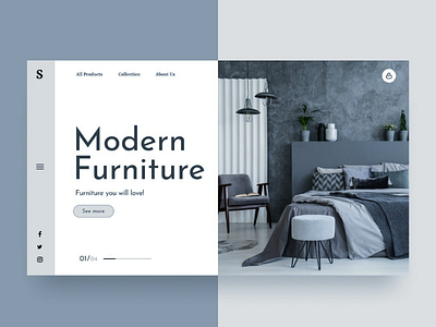 Furniture Store Landing Page