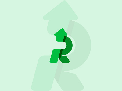 Letter R Financial Logo (for sale) crypto logo financial logo forex letter logo letter r logo logo logo for sale monogram logo stock market typography