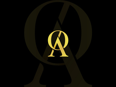 OA or AO Monogram Logo (for sale)