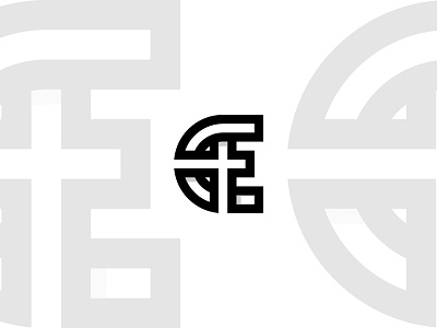 CF or CE Monogram Logo (for sale)